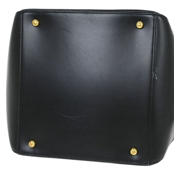 Cartier Black Leather Panthere 2way Tote Handbag - Picture 11 of 12